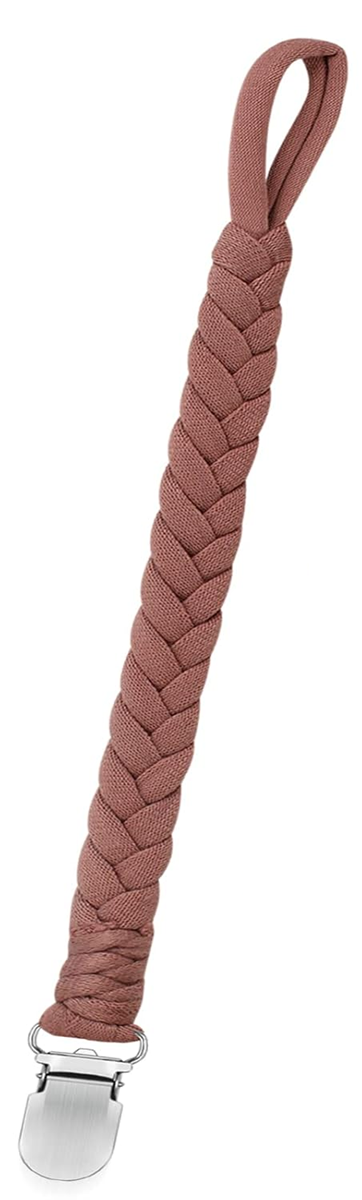 ANNHAO pamut cumilánc csattal 22 cm BARNA