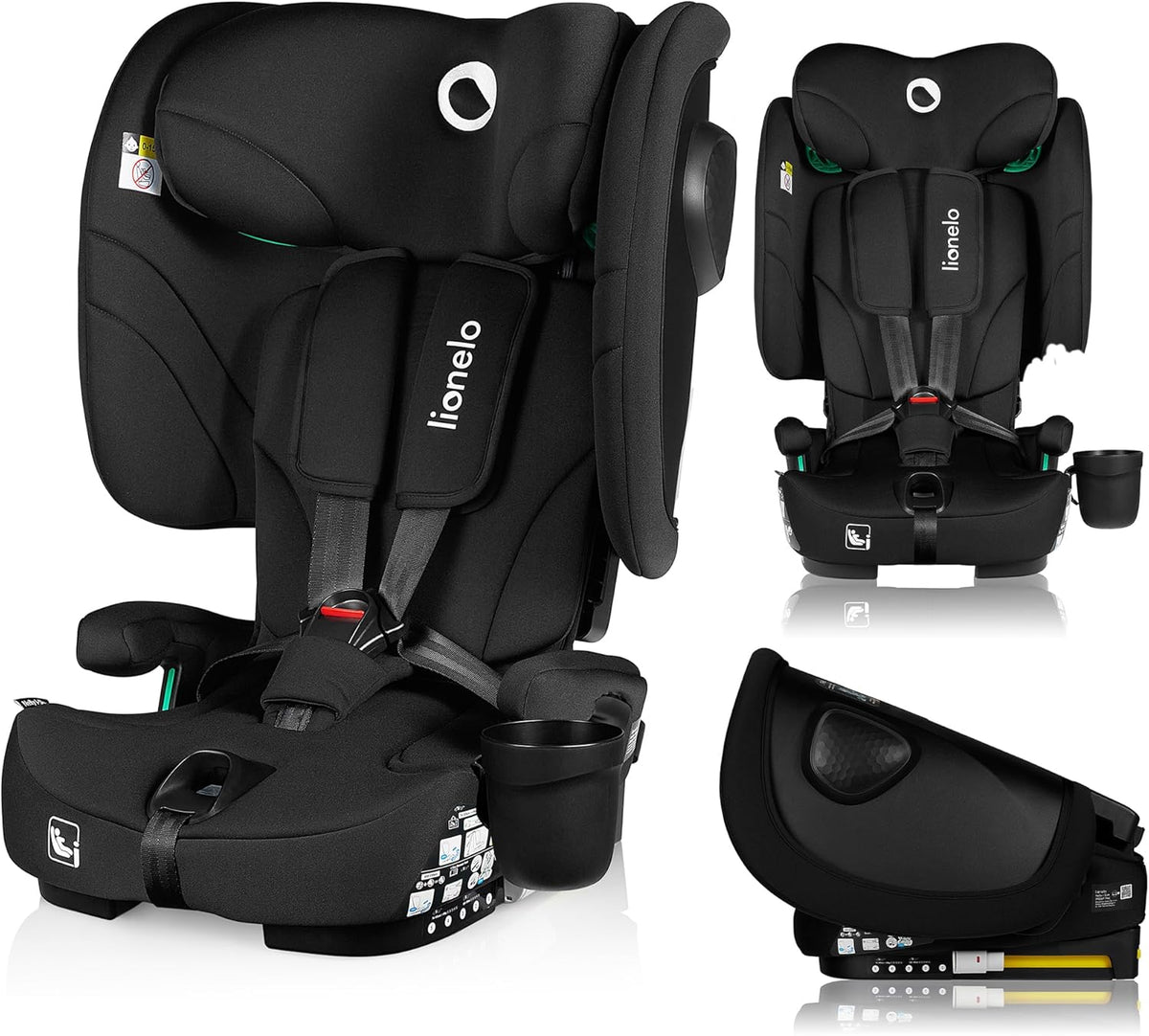 LIONELO NELLY i-Size scaun auto 76-150cm cu ISOFIX