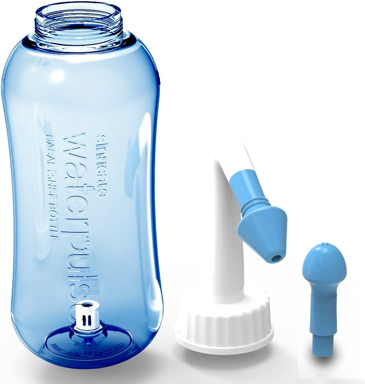 WATERPULSE Nasal 300 ρινικός καθαριστήρας για παιδιά και ενήλικες 2 εξαρτήματα 300 ml