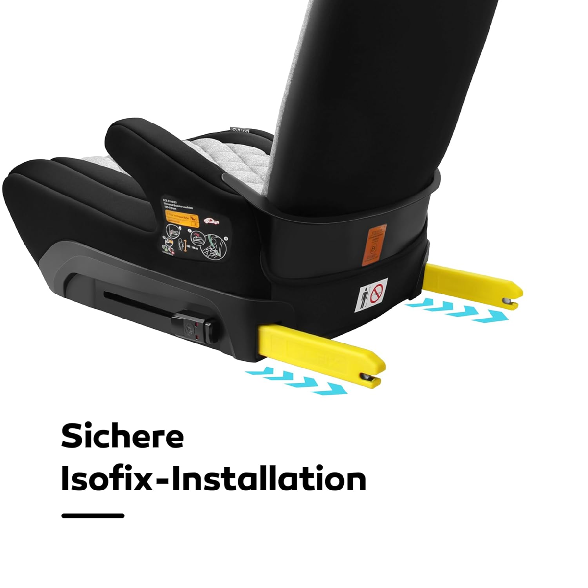 LETTAS I-SIZE autostol, selepude gruppe III med ISOFIX