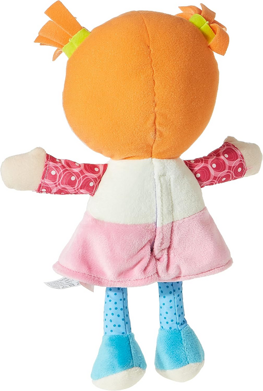 CHICCO Lalka Emily pluszowa przytulanka z grzechotką w seduszku 26 cm