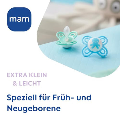 MAM Perfect Day & Night silikonesutter 0-6m x4 LYSER