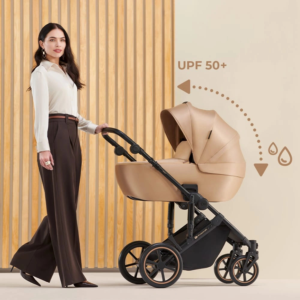 KINDERKRAFT PRIME2 PRO 3w1 wózek wielofunkcyjny do 22kg + fotelik MINK PRO