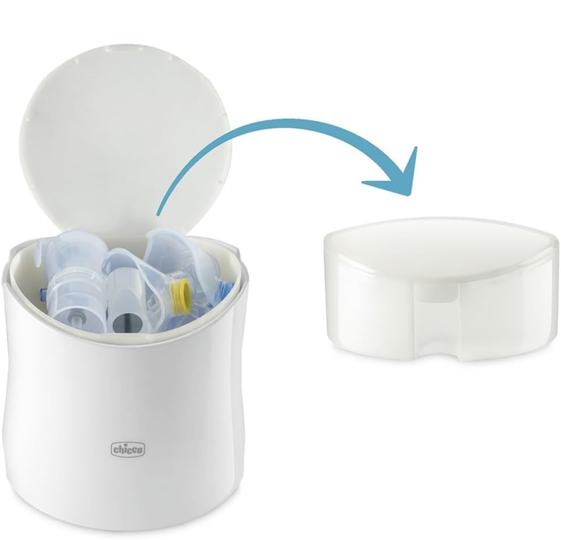 CHICCO Easy Breath Family inhalator nebulisator 0,37 ml/ min + beholder