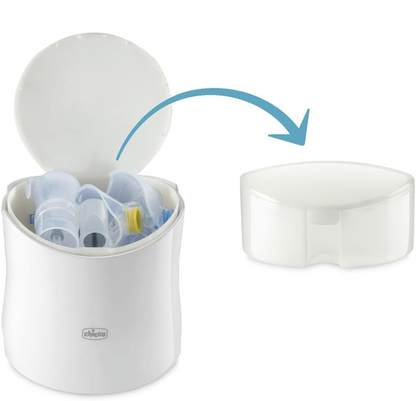 CHICCO Easy Breath Family inhalator nebulisator 0,37 ml/ min + beholder