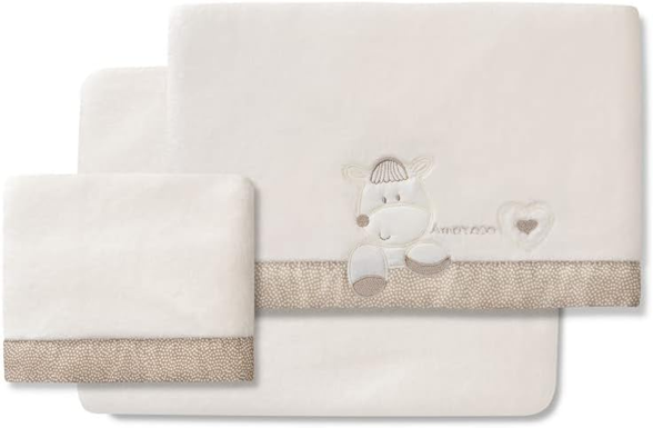 INTERBABY komplett fleecebäddset 3 delar