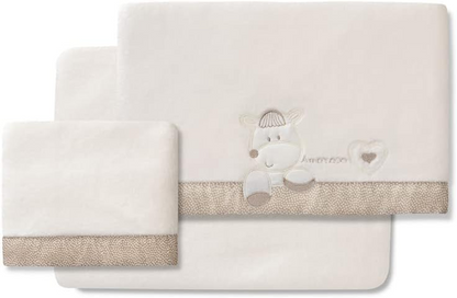 INTERBABY komplett fleecebäddset 3 delar