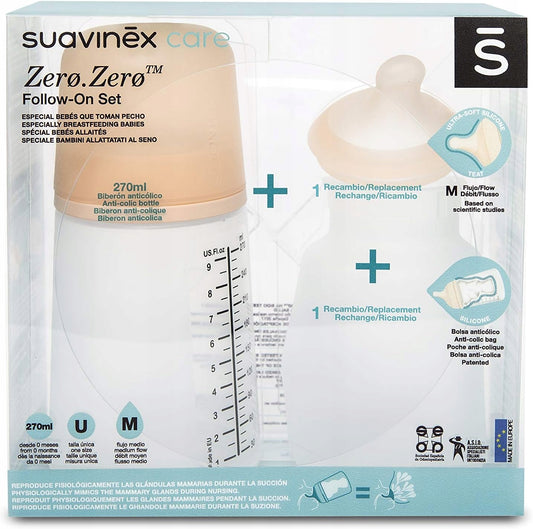 SUAVINEX ZERO ZERO 270 ml kezdő szett