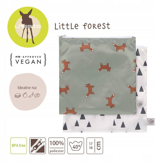 LASSIG Snack Bag sacchetti per snack x2 17x18cm