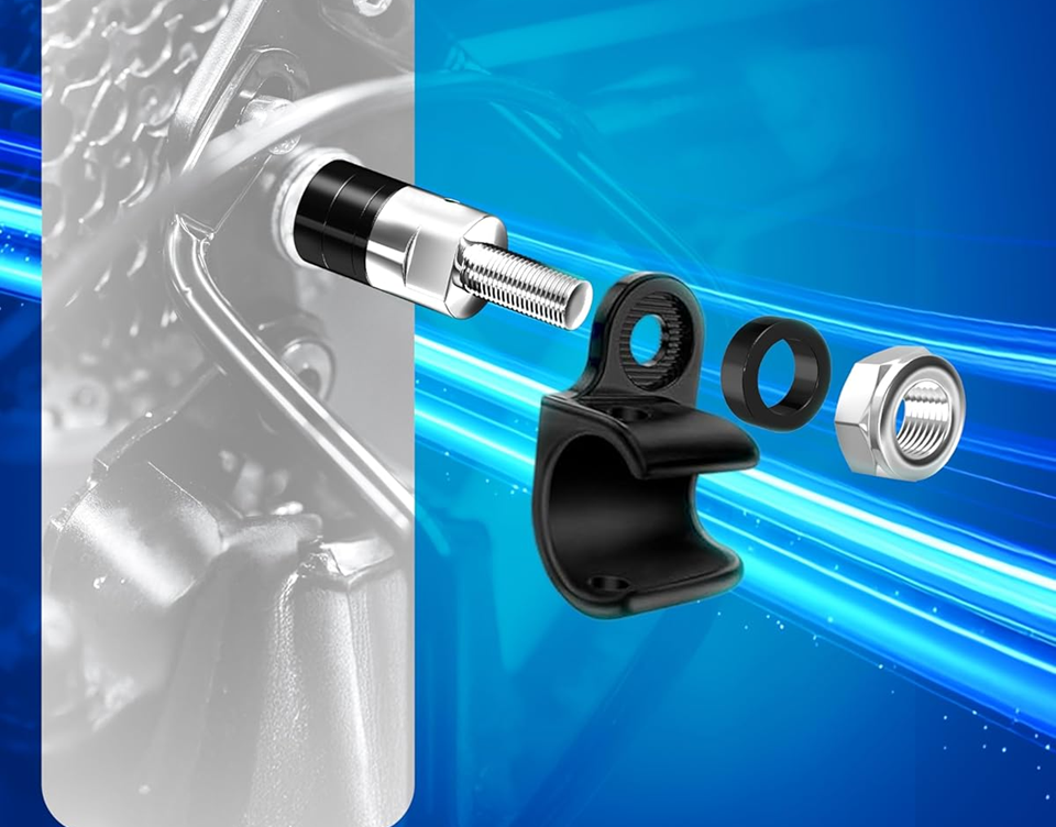 THULE AXLE Steckachse für Fahrradanhänger THULE CROOZER QERIDOO 160-178 mm M12x1.0