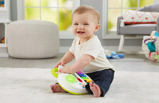 FISHER-PRICE GFK01 piano 4 en 1 versión alemana para bebés