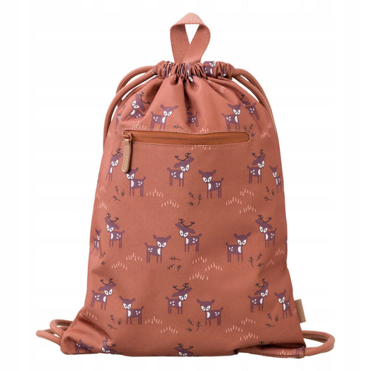 FRESK Rucksackbeutel 42x23 cm Hirsche