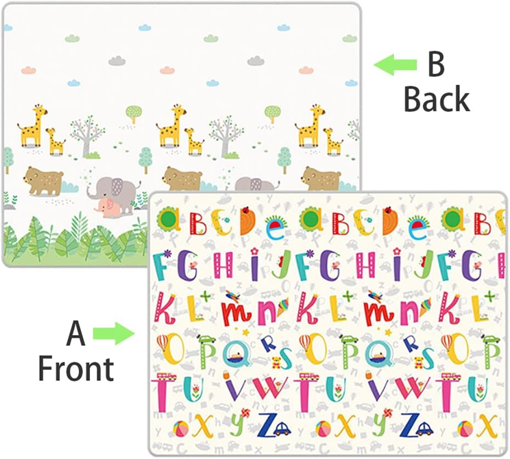 GUTSBOX tapis de jeu en mousse DOUBLE FACE 180x120x0,5