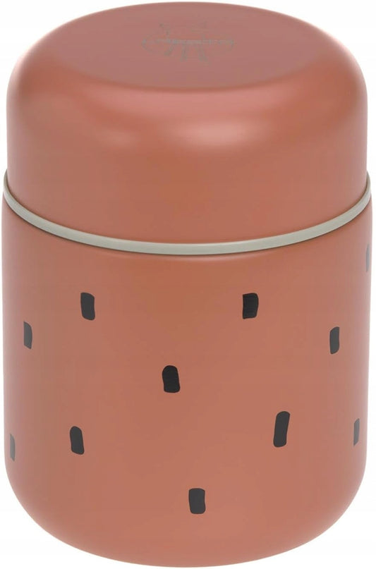 LASSIG Food Jar Happy Prints ΘΕΡΜΟΣ ΦΑΓΗΤΟΥ από ανοξείδωτο ατσάλι 350 ml