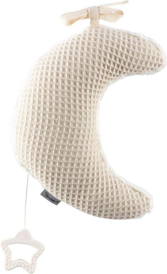 STERNTALER плюшена музикална висулка ЛУНА 22 cm "N