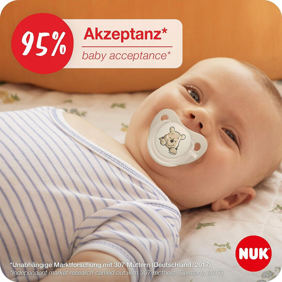 NUK Disney baby cumlíky x 2 0-6msc