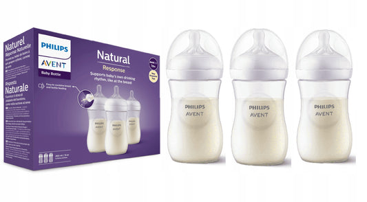PHILIPS AVENT Natural RESPONSE biberon 260 ml 1mese+ x3
