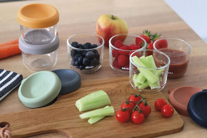 Béaba Sunrise glass food containers 150 ml x6