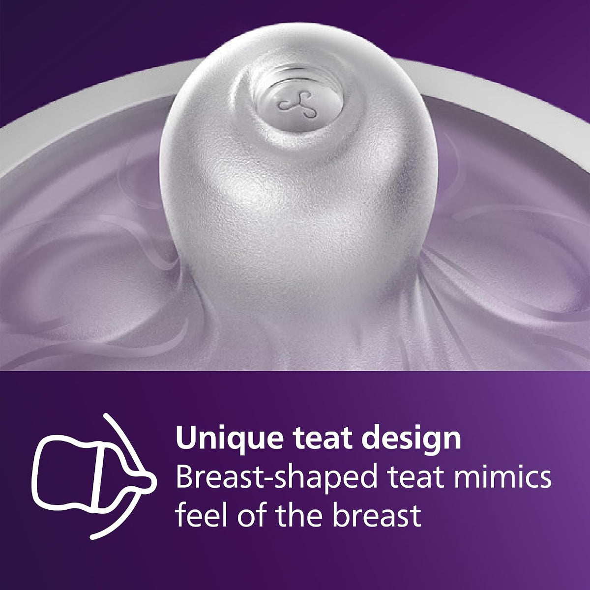 PHILIPS AVENT Natural Response Sauger, Durchfluss 5, extra schnell, 2er-Pack