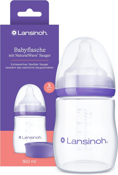 LANSINOH bottiglia 160 ml tettarella S