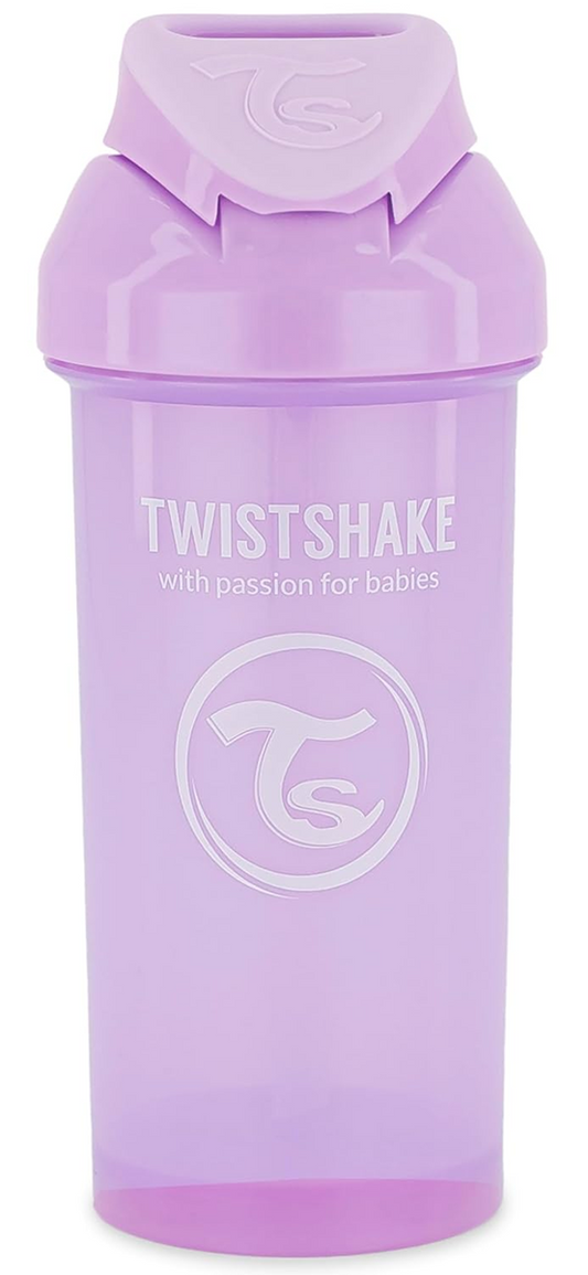 TWISTSHAKE Gobelet paille anti-fuite 360 ml 6 m+