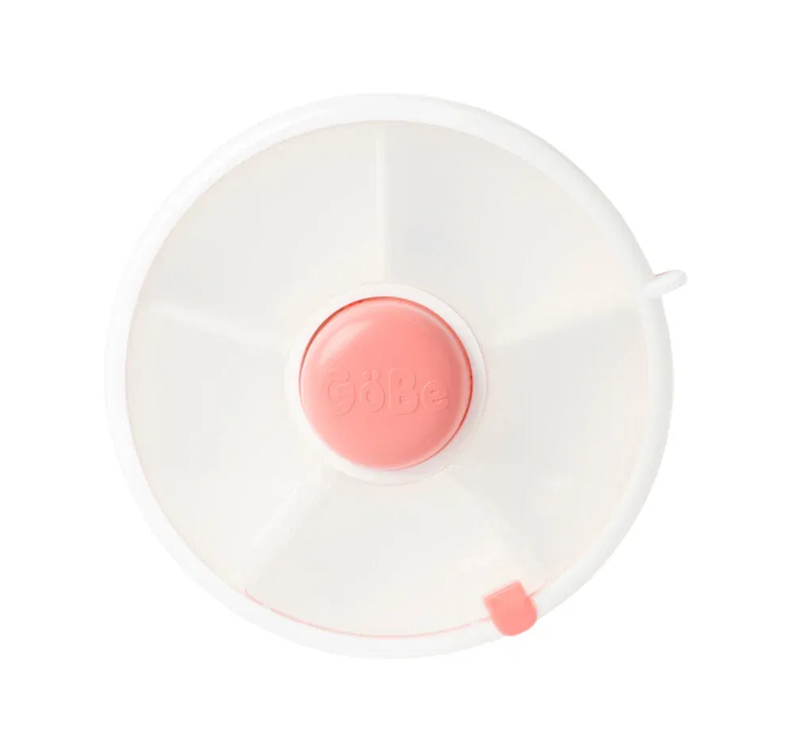 GOBE Snack Spinner roterende snackbeholder med 5 rum 5,5 x 16 cm