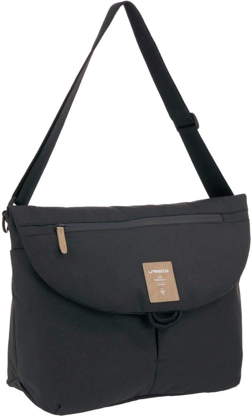 LASSIG Manu Messenger borsa per passeggino per accessori senza ganci