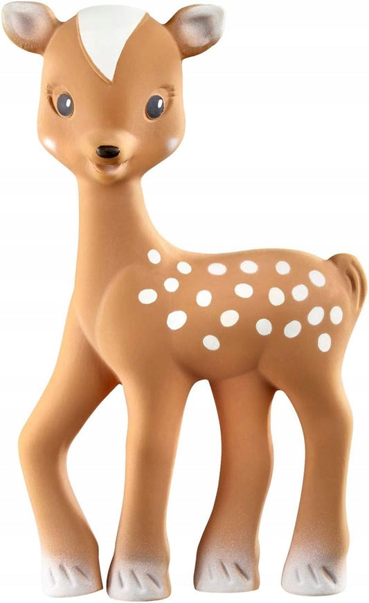 SOPHIE la GIRAFE kauczukowy gryzak z piszczałką 15,5 cm JELONEK FANFAN
