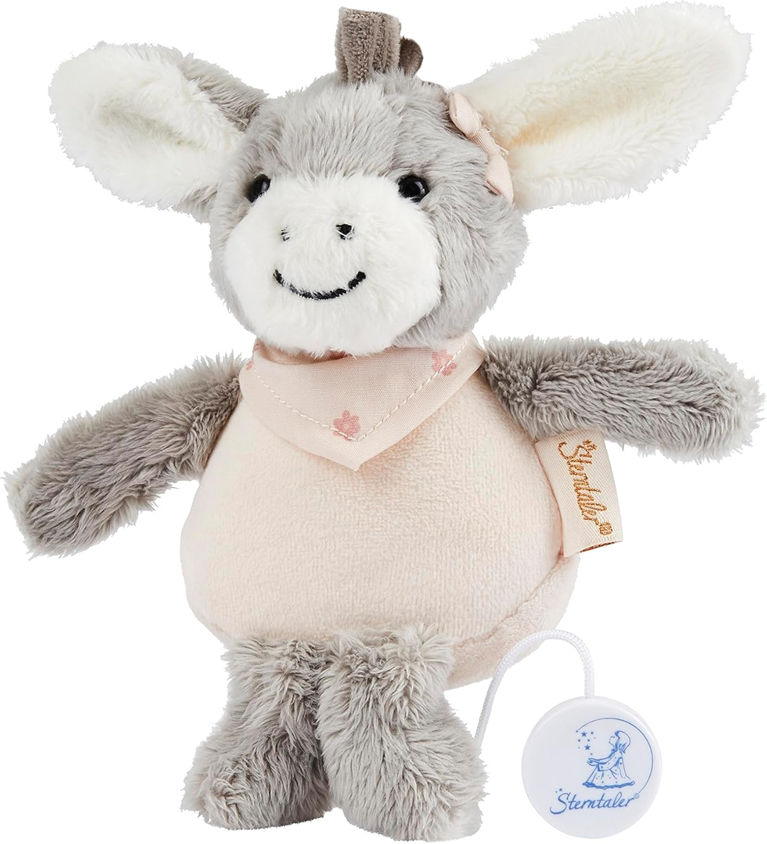 STERNTALER Âne Emmi suspension musicale "La Le Lu" 17 cm