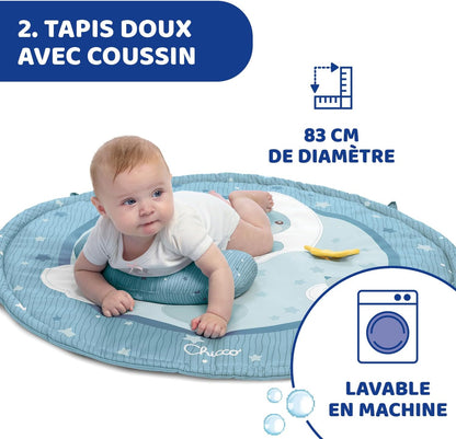 CHICCO Enjoy Colors Gym образователна постелка 3в1 + проектор
