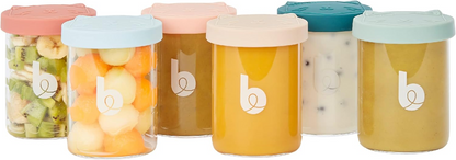 BABYMOOV ISY BOWLS Glasbehälter 6x250ml
