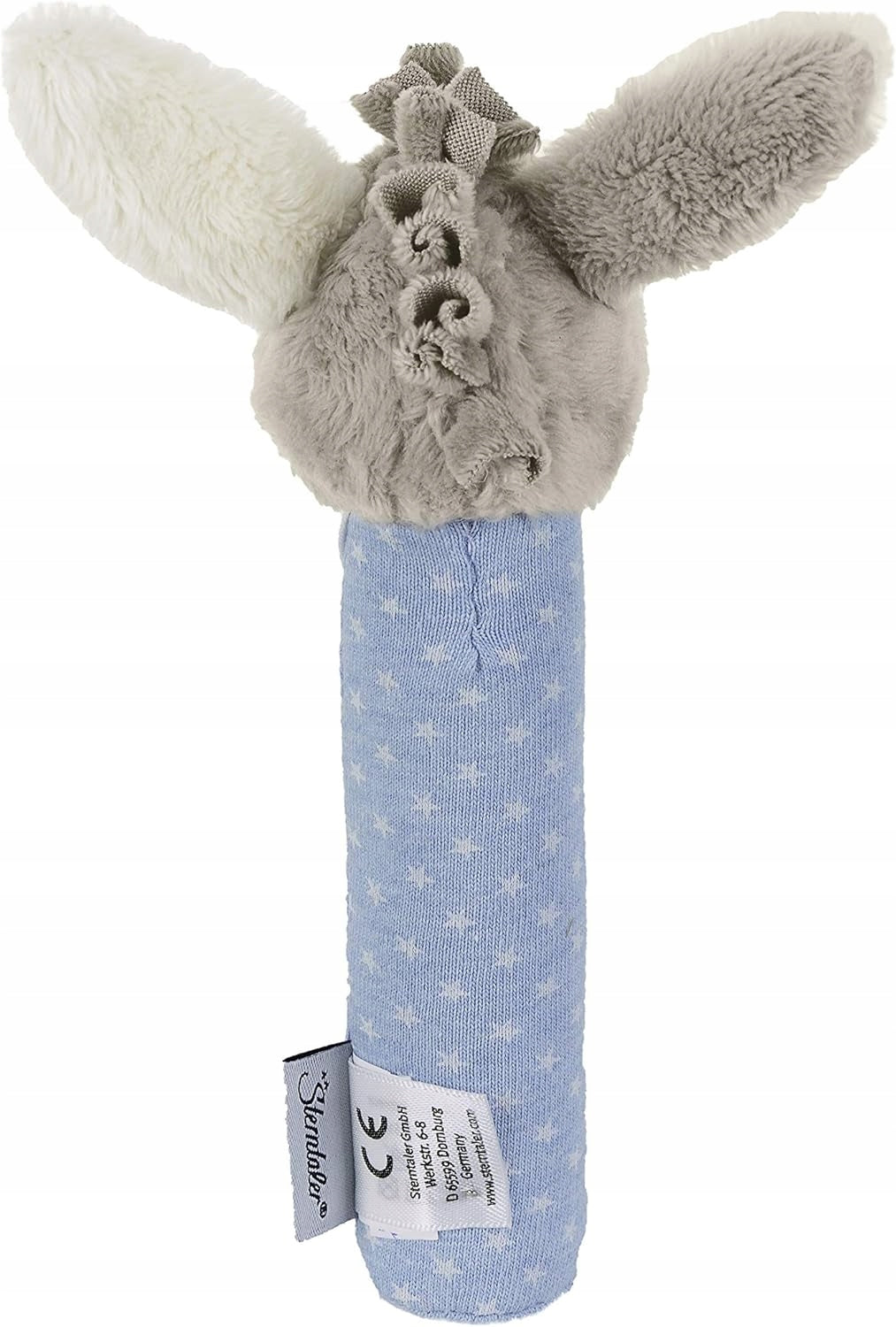 STERNTALER Osiołek Emmi zabawka z piszczałką 18 cm "N