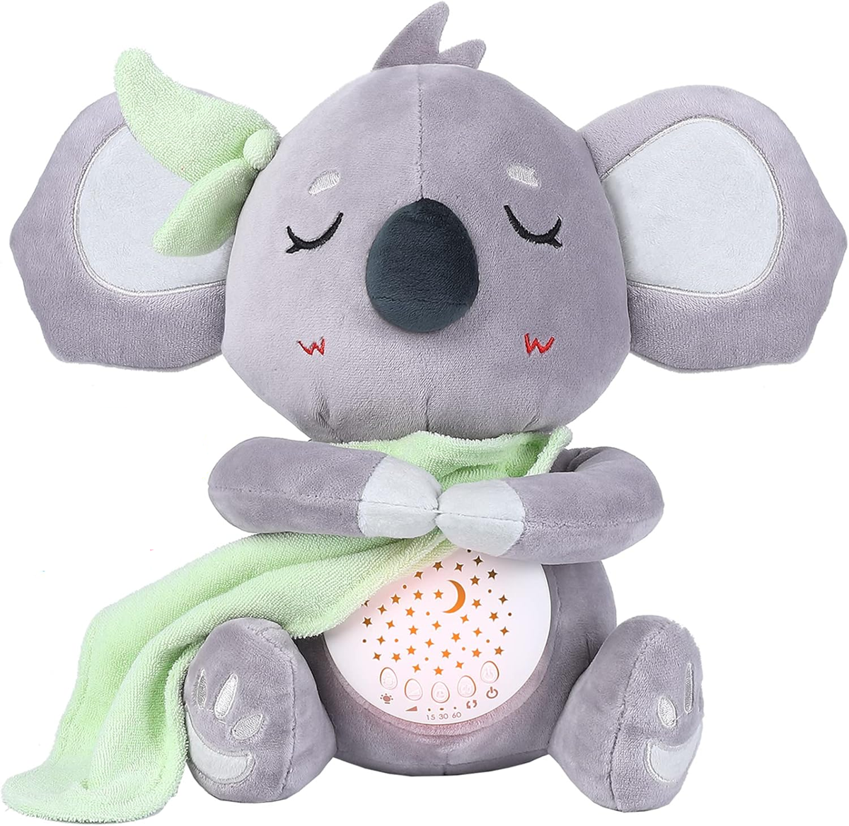 RONIPIC peluche con proiettore di stelle e 14 suoni KOALA 25 cm