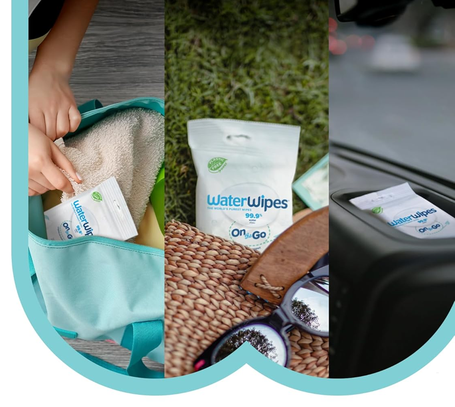 WaterWipes våtservetter för kropp och ansikte x 60