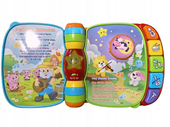 VTECH Rhymes Book elektroniczna książeczka edukacyjna w języku angielskim