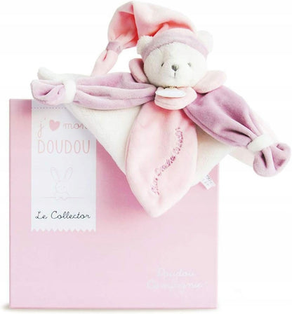 DOUDOU et COMPAGNIE knuffeldoekje knuffel 25 cm BEER