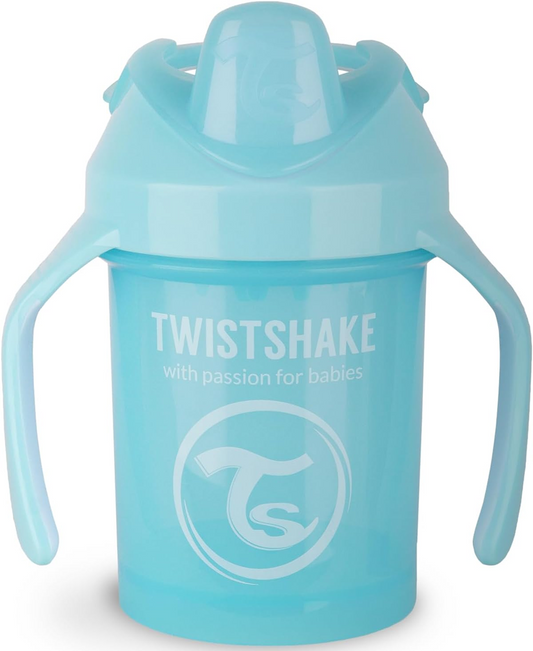 TWISTSHAKE Mini vaso antiderrames con boquilla y batidor 230 ml 4 m+