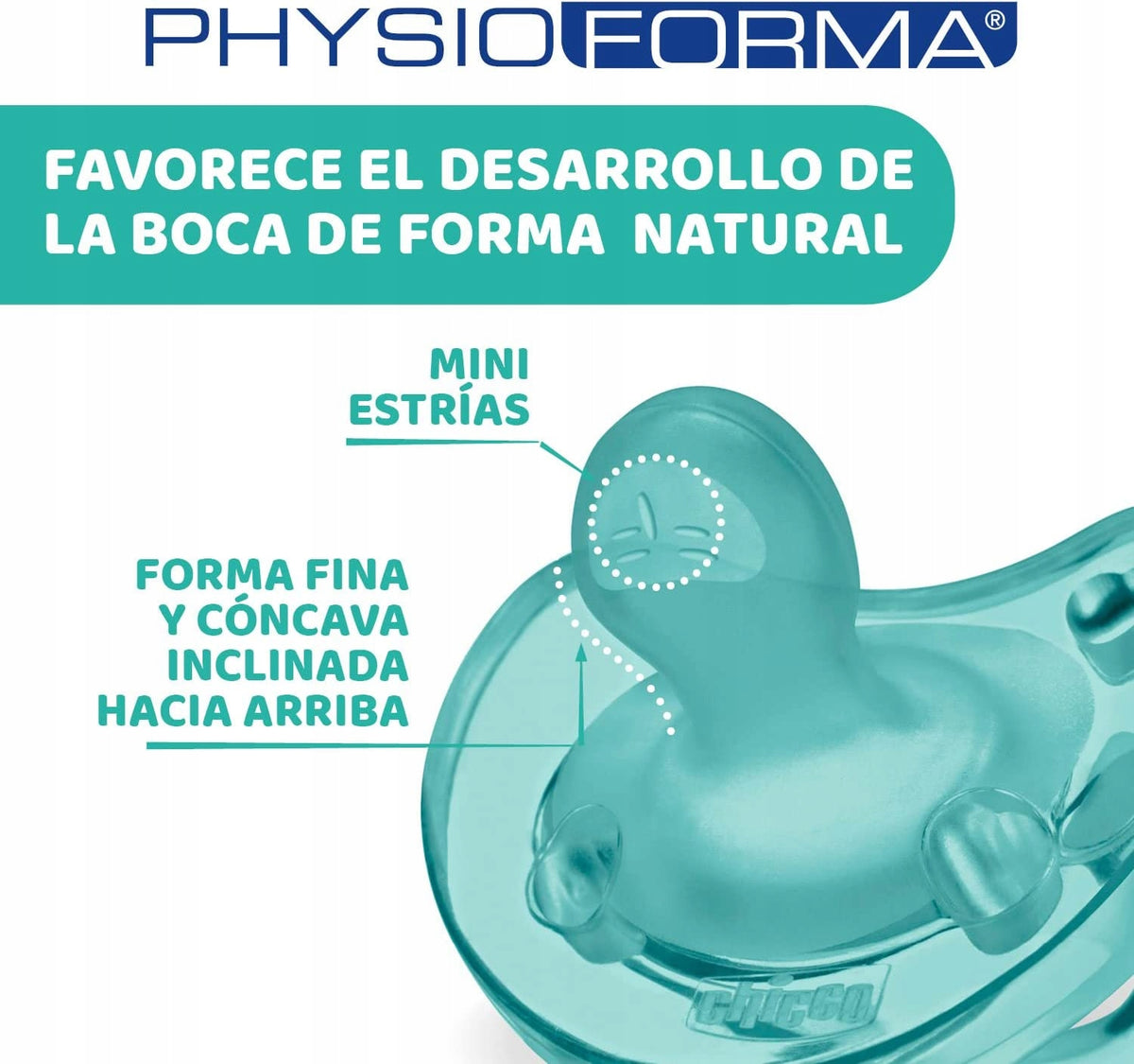 CHICCO PhysioForma succhietto x4 16-36m