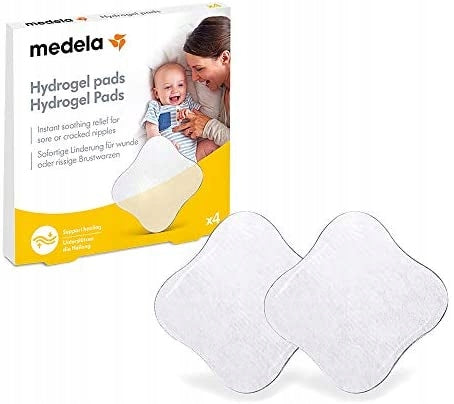 MEDELA hydrożelowe nakładki na obolałe brodawki x3