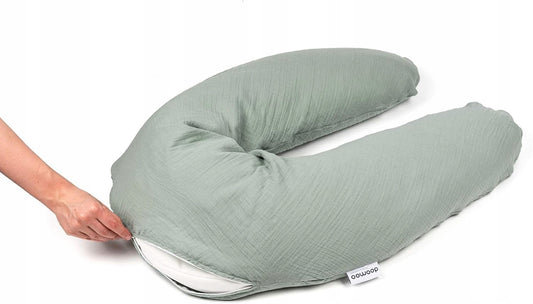 DOOMOO Comfy Big Cover husă pentru pernă de sarcină 190cm BUMBAC ORGANIC