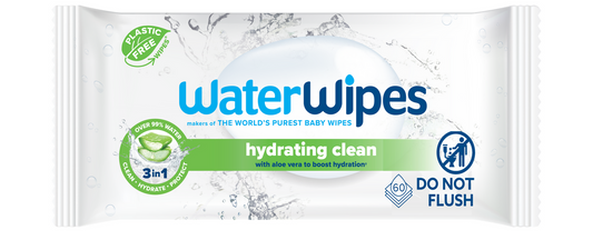WaterWipes chusteczki nawilżane do ciała i twarzy x 60