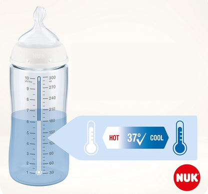NUK First Choice+ 6-18 m BOTTIGLIA 300 ml indicatore di temperatura