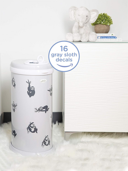 UBBI decoratieve stickers voor beker, bidon, fles en meer LUIAARD 16 stuks