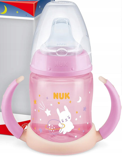 NUK Vaso Learner 150 ml indicador de temperatura que brilla en la oscuridad