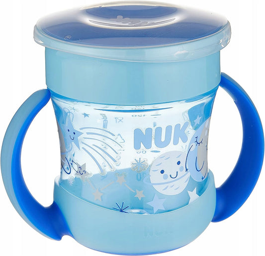 NUK Mini Magic Cup ΦΩΤΕΙΝΟ ΕΚΠΑΙΔΕΥΤΙΚΟ ΠΟΤΗΡΙ 160 ml