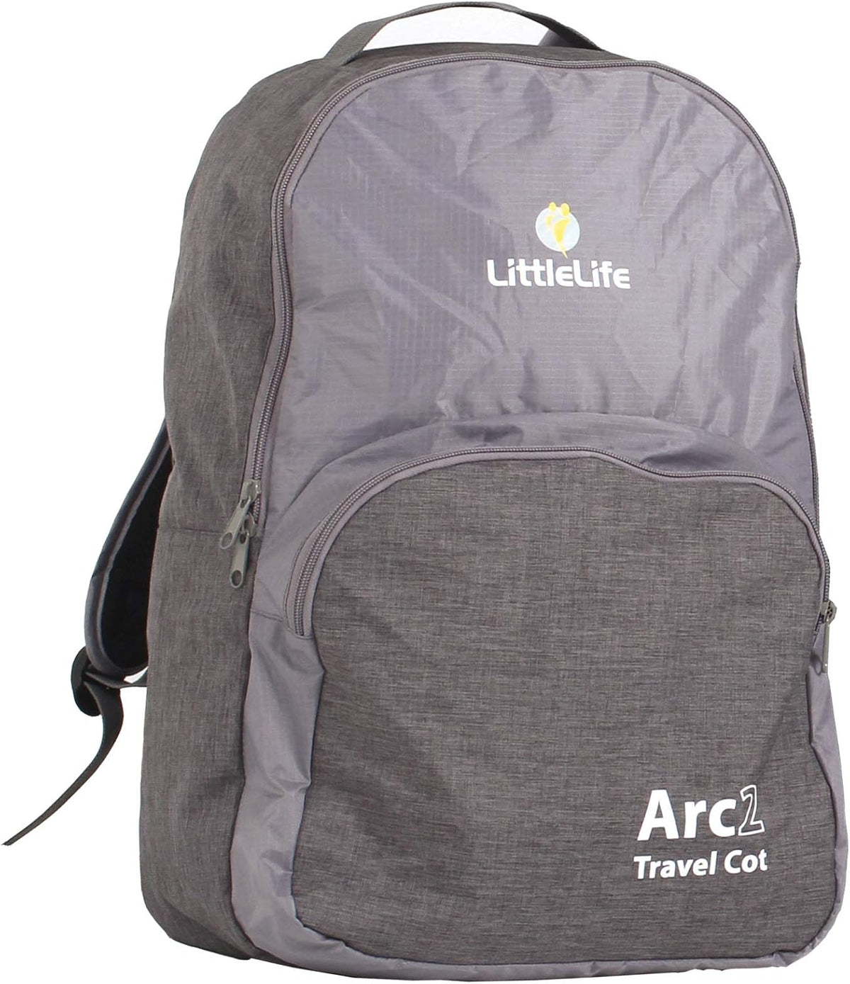 LITTLELIFE Arc2 lettino da viaggio con materasso compatto nello zaino
