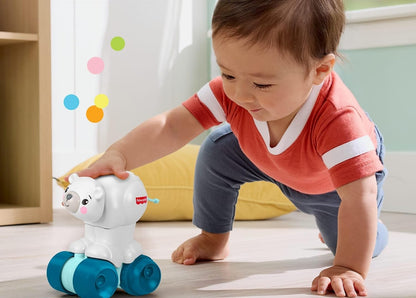 FISHER-PRICE sensorisk kørende isbjørn til at lære at kravle 9 m+