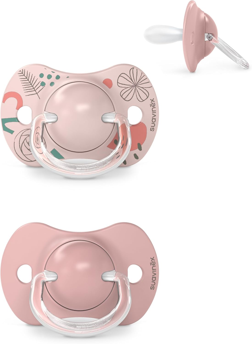 SUAVINEX SX PRO anatomický dudlík 6-18 měsíců silikon x2