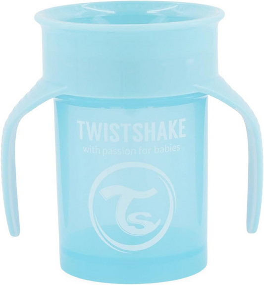 TWISTSHAKE vaso antigoteo 360 grados 230 ml 6 m+