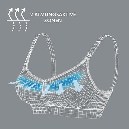 MEDELA KEEP COOL ULTRA reggiseno per allattamento senza cuciture L